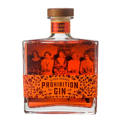 Picture of Prohibition blood orange Gin 500ml